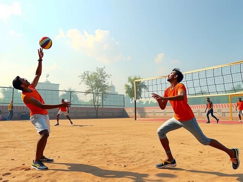Punjabi Volley Rulers Gameplay